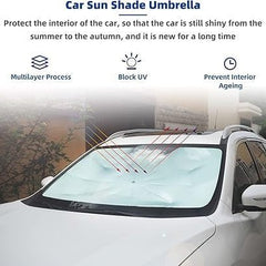 Foldable Car Windshield Umbrellas - Mega Bazzar Pk