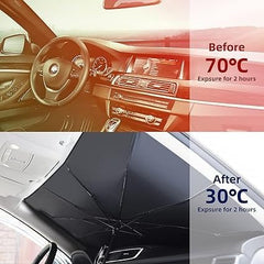 Foldable Car Windshield Umbrellas - Mega Bazzar Pk