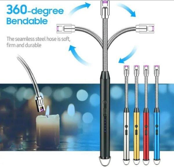Arc Lighter With Usb Charging - Mega Bazzar Pk
