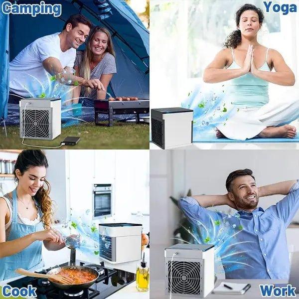 Mini Air Conditioning Cooling Fan - Mega Bazzar Pk