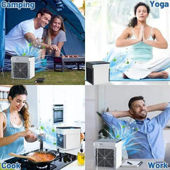 Mini Air Conditioning Cooling Fan - Mega Bazzar Pk
