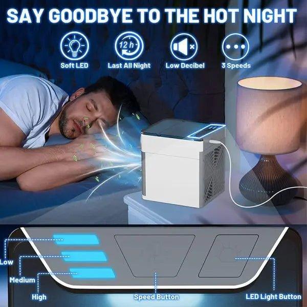 Mini Air Conditioning Cooling Fan - Mega Bazzar Pk