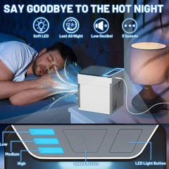 Mini Air Conditioning Cooling Fan - Mega Bazzar Pk