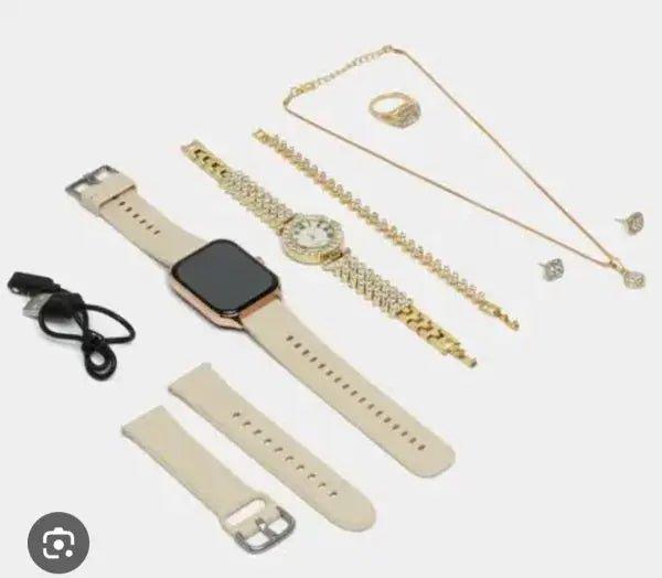 Smartwatch For Women, 6 In 1 A58 Plus | Best Quality Smart Watch For Girls - Mega Bazzar Pk