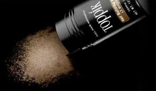 Toppik Hair Fiber 27.5g – Black And Dark Brown - Mega Bazzar Pk